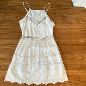 Abercrombie & Fitch Ivory Lace Dress